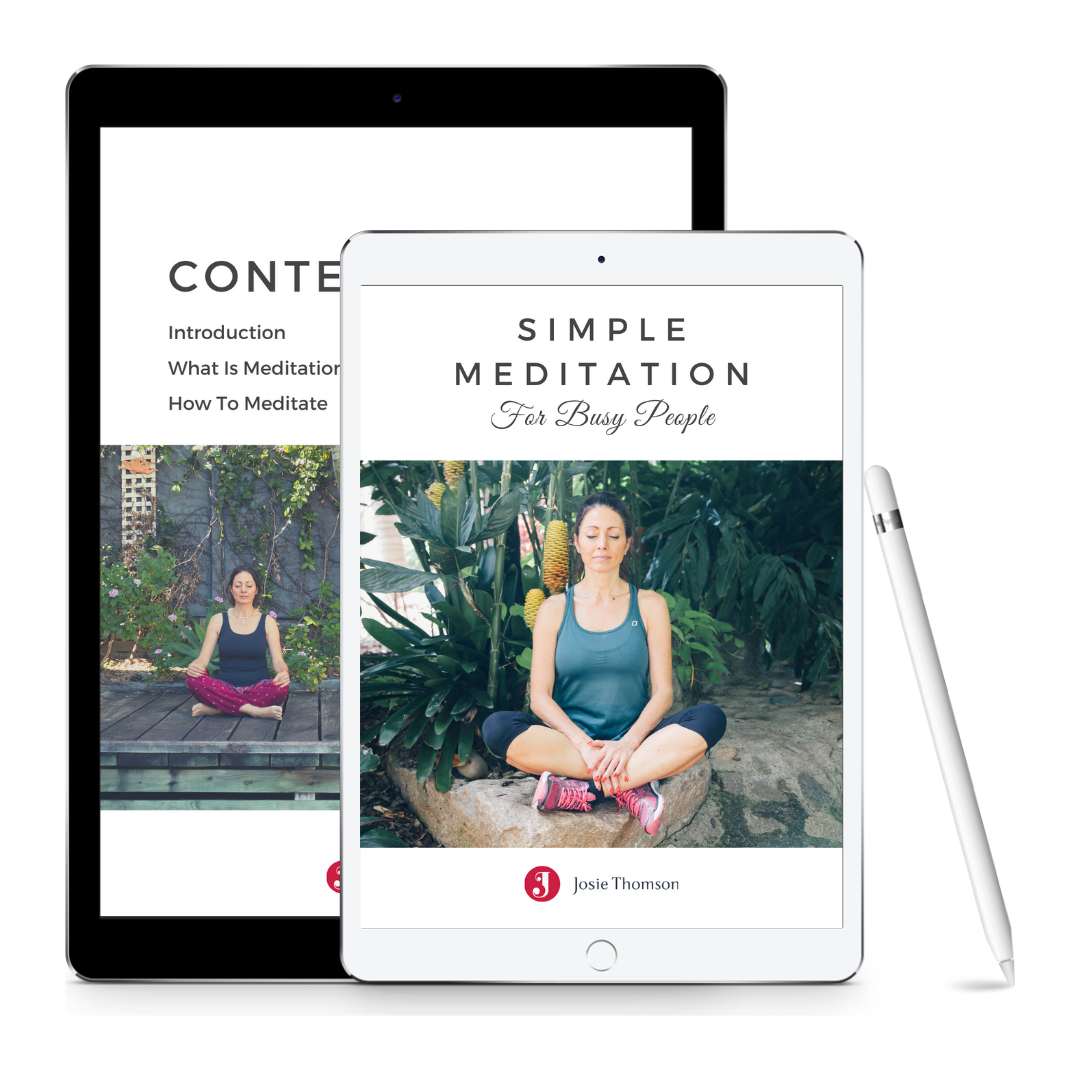Simple Meditation For Busy People eBook